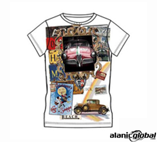 Collage Printed Sublimated T-shirt