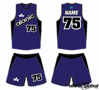 Eternal Blue and Black Sportswear