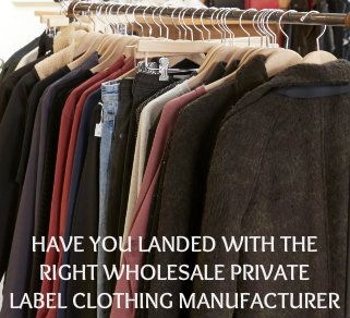 Private Label Clothing Wholesalers