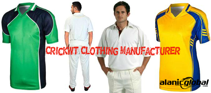 Cricket Clothing Manufacturer