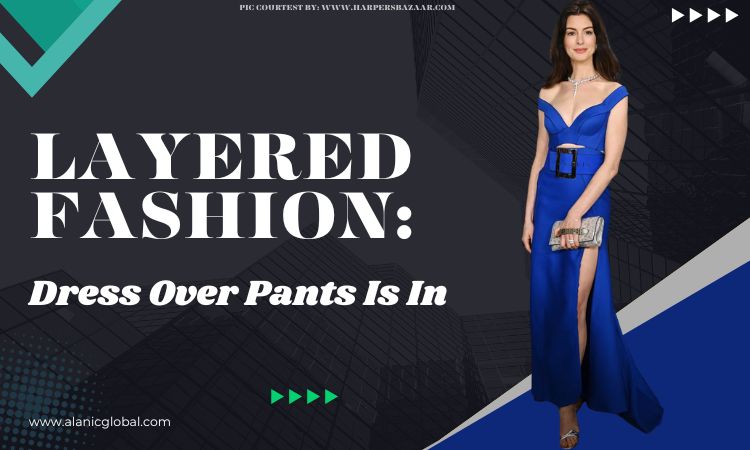 fasion tips of dres over pant trend