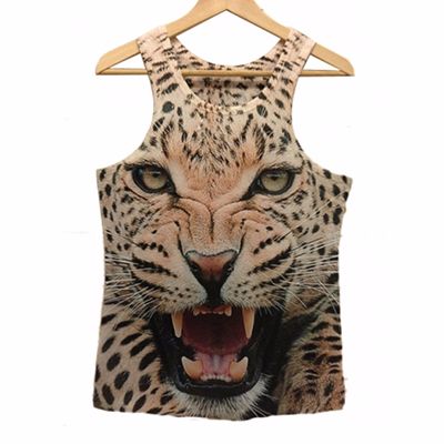 Animal Printed Women's Custom Tank Top Manufacturer