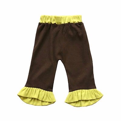 Baby Girl Black and Yellow Frill Bottom Manufacturer