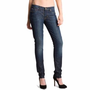 Dark Blue Slim Fit Jeans for Women Manufacturer