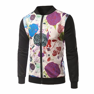 Floral Printed Custom Bomber Jacket Distributor