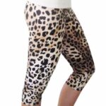 leopard print gym tights