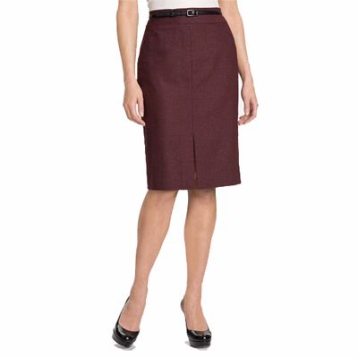 Maroon Pencil Skirt Wholesale