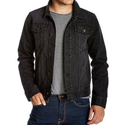 Wholesale Mens Denim Black Biker Jacket Manufacturers - Alanic Global