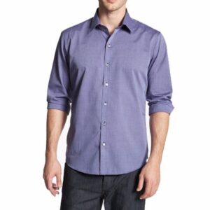 Wholesale Men's Fashionable Dual Tone Shirt