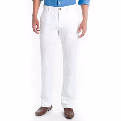 White Straight Cut Jeans for Men Manufacturer