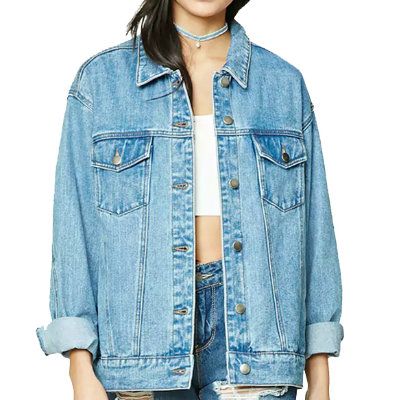 Womens Basic Down Denim Jacket Distributor