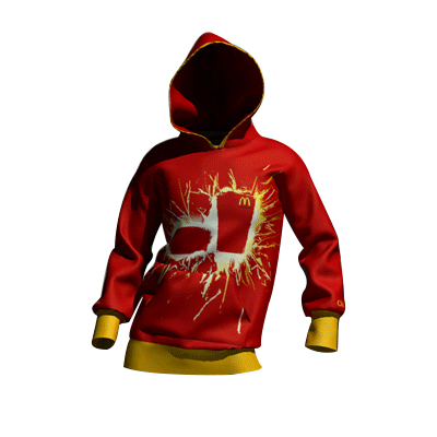 MCDONALDS COLLECTION PROMOTIONAL HOODIES MANUFACTURER