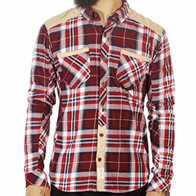 Biker Checked Designer Flannel Shirt Distributor