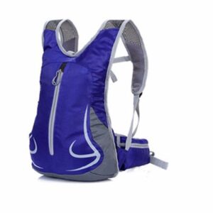 Blue and Grey Hydration Backpack Distributor