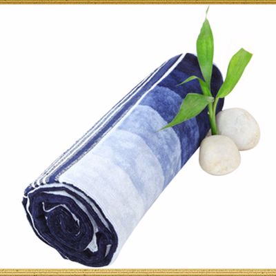 Wholesale Blue White Sublimation Towel