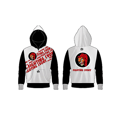 Wholesale Fighting Lyons Sublimation Hoodie