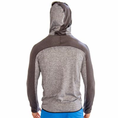 Wholesale Grey Fitness Hoodie