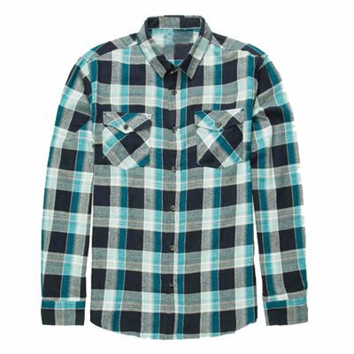 Ice Blue Grey Flannel Shirt Supplier