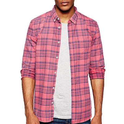 Pink Checkered Cool Flannel Shirts Distributor