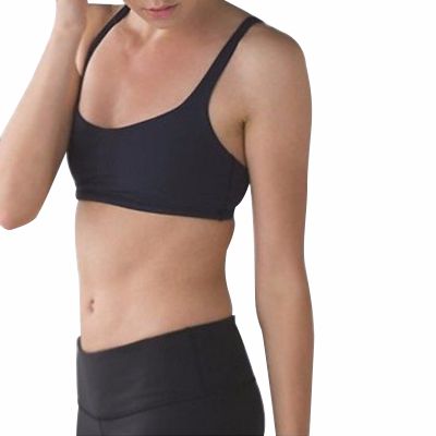 Premium Full Black Fitness Bra Manufacturer