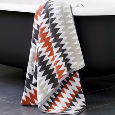 Wholesale Terracotta Herringbone Hotel Towels