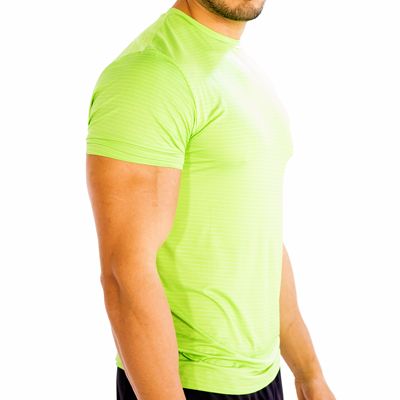 Trendy Neon Green Fitness T-Shirt Manufacturer