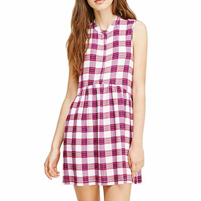 Wholesale Vivacious Flannel Skater Dress