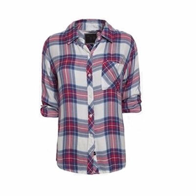 Women's Fitted Plaid Flannel Shirt Distributor