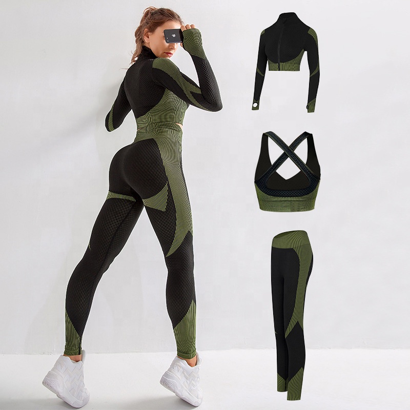 women seamless yoga set