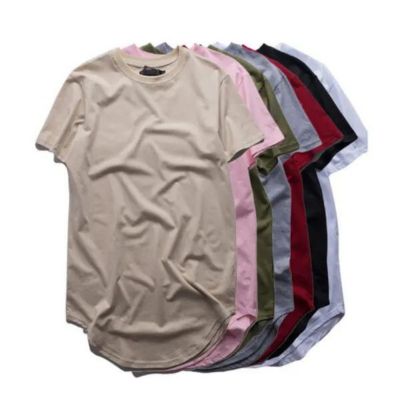 Hip Hop Clothing Men's Soft Blank T-Shirts Supplier