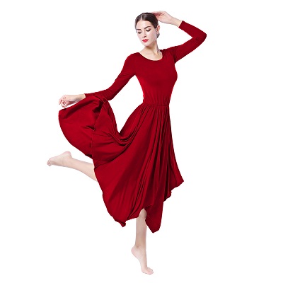 Hot Selling Women Long Sleeves Dance Wear Manufacturer