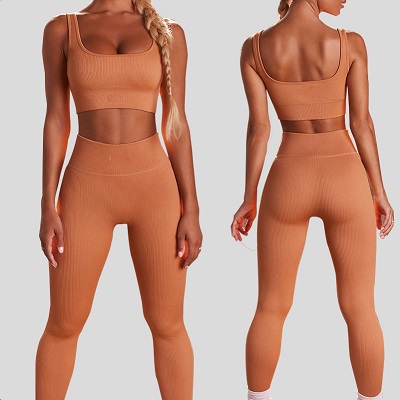 Women Seamless Fitness Yoga Wear Set Supplier