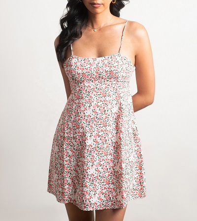 women floral printing dress