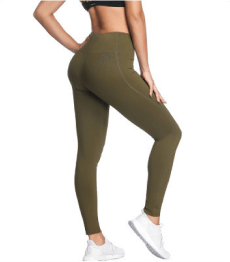 Khaki Yoga Women Leggings Manufacturer