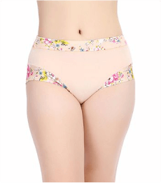 Printed Cream Women's Underwear Supplier