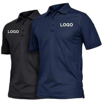 Custom Logo Slim Fit Plain Golf Polo T-Shirt Wholesale