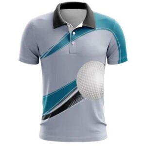 Short Sleeve Sublimated Golf Shirt Supplier
