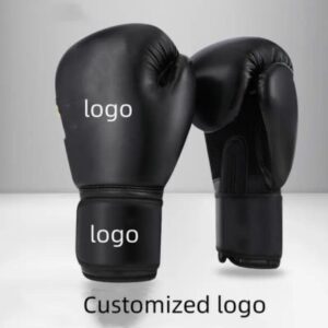 Customized Logo PU Leather Boxing Gloves Wholesale
