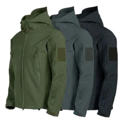 Mens Long Sleeve Waterproof Casual Jacket Wholesale