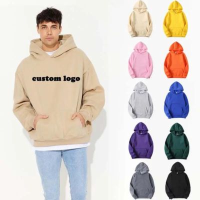 Oversized Blank Custom Logo Men Hoodie Manufacturers