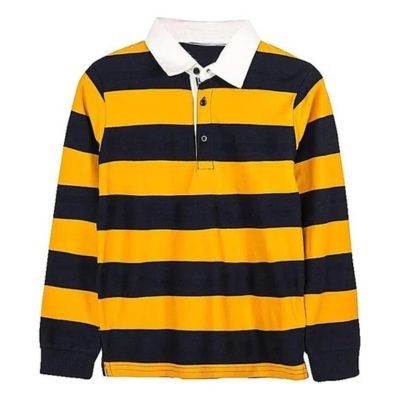 Sublimation Print Long Sleeve Rugby Jersey Manufacturers