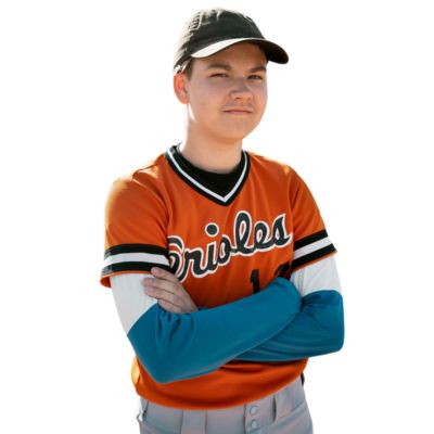 orange baseball apparel set manufacturers