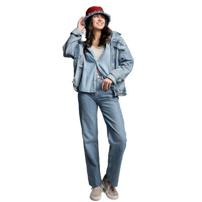 wholesale womens denim set