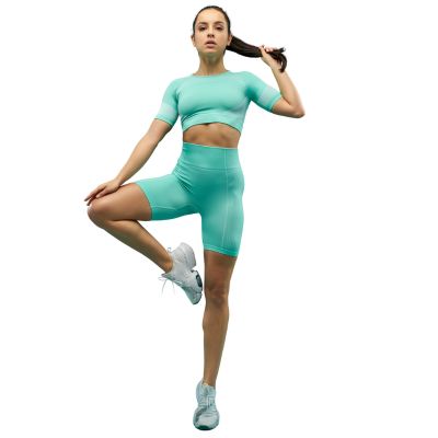 bulk sea green yoga set
