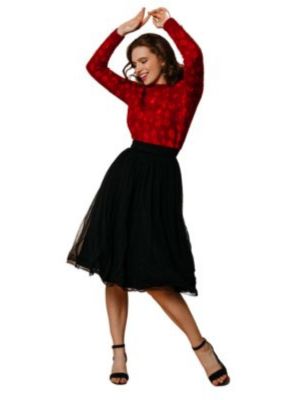black tulle skirt manufacturer