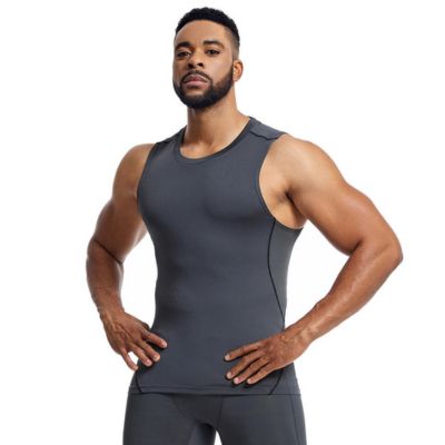 Grey Athletic Tank Top