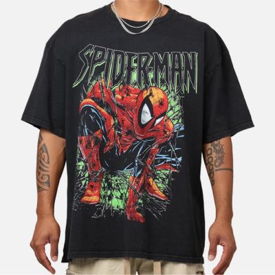 wholesale spiderman print unisex streetwear